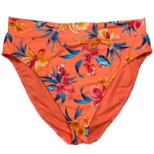 a.n.a Women’s Floral Swimsuit Bikini Bottom XL